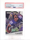 JUSTIN JEFFERSON 2025 PRIZM MANGA VERTICAL SSP VIKINGS GEM MT PSA 10 Q4961