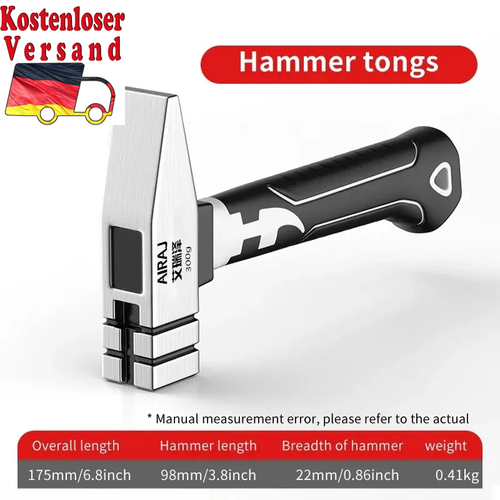 Small Hammer Mini Claw Hammer Head Fitter Hammer Octagonal Hammer Multifunctiona
