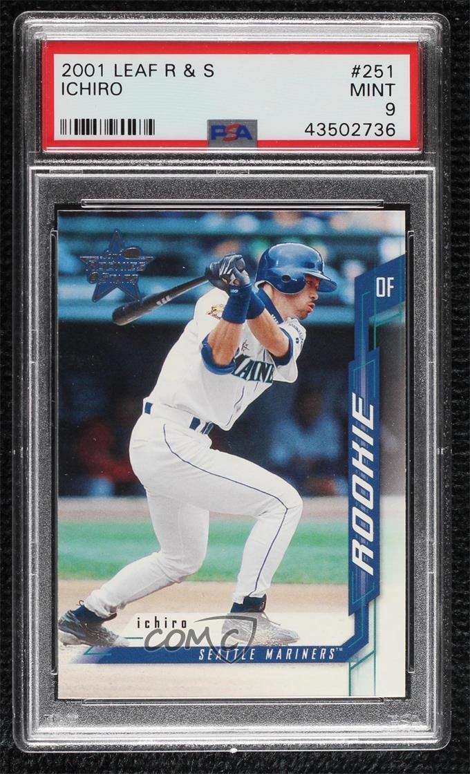 2001 Leaf LEAF ROOKIES & STARS #251 Ichiro front