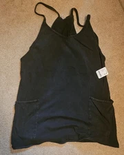 Women’s Free People FP Movement Hot Shot Mini Dress Romper - L - NWT