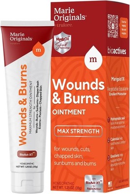 Marie Originals Natural Skin Repair Care Cream for Wounds, Burns, Rashes, 1 Oz.