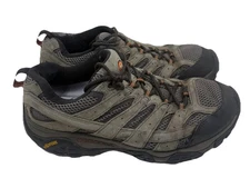 Merrell Men's Moab 3 Men’s Waterproof Hiking Shoes Black Brown Size 10