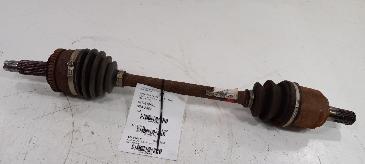 Driver Left CV Axle Shaft 2.0L Automatic Transmission Fits 12-13 Kia Soul  OEM