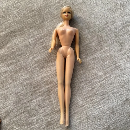 1966 Barbie Doll Made In Japan Twist And Turn Doll Lashes Blonde Blue Eyes