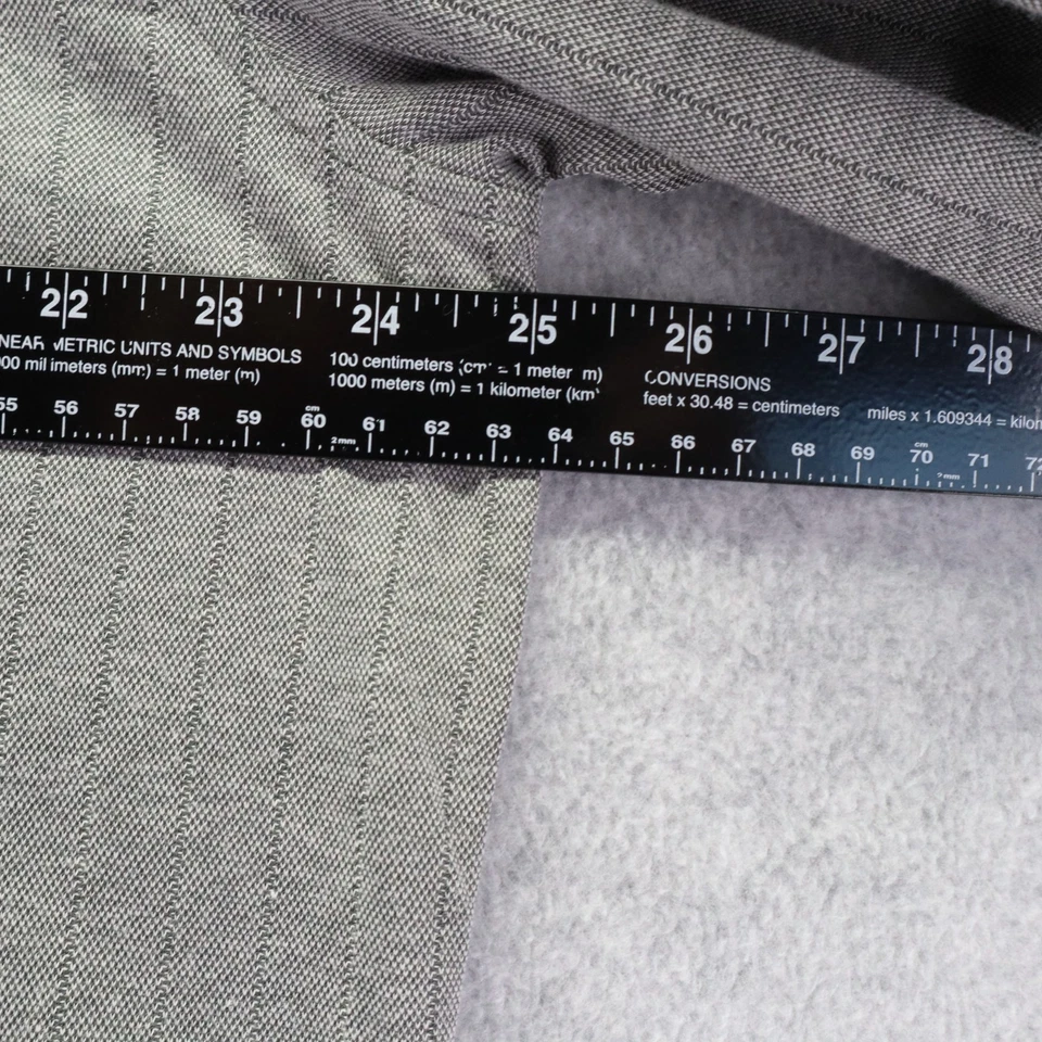 Via Europa 1/4 Zip Pullover Mens XL Casual Knit Mock Neck Gray Long Sleeve NWT - Image 3 of 4