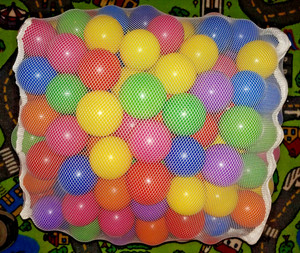 Ball Pit Balls for Kids, Plastic Refill 200 + count Pack, Phthalate and BPA Free