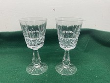 2 Vintage Waterford Crystal KYLEMORE 5” High Red Wine Glasses - Very Nice