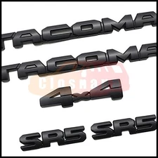 Emblem Overlay Door Side Badge Fit For 2024-2025 Tacoma SR5 4x4 Nameplate letter