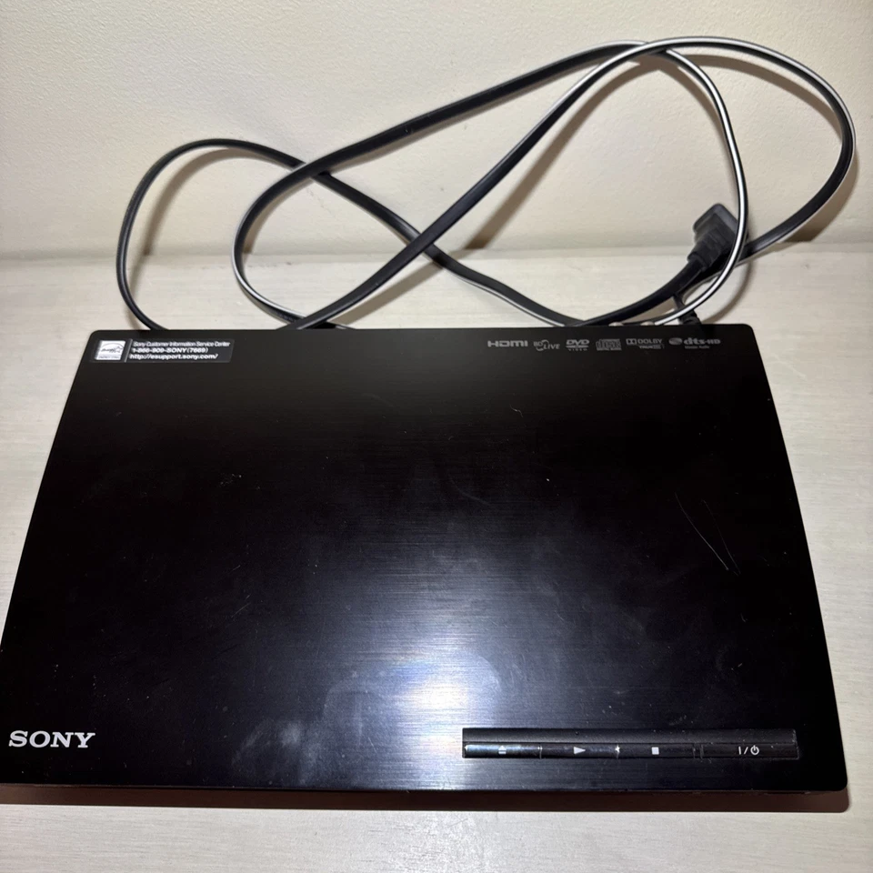 Sony BDP S185 Blue Ray DVD Player Java Powered Includes HDMI Cable With Remote. - Image 2 of 4