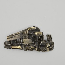 3489 Railroad Train Locomotive Engine 1980 Great American Belt Buckle Co LtEd