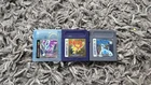 Pokemon Crystal Gold Silver Gameboy Color USED Game Boy Lot 3 Japanese Authentic
