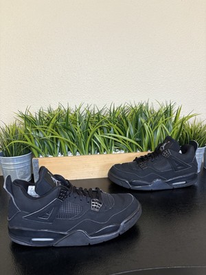Air Jordan 4 Retro 2006 Black Cat 308497-002 Men's Size 11