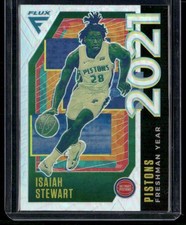 2020-21 Panini Flux #5 Isaiah Stewart Freshman Year Silver