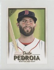 2018 Topps Gallery Oversized Box Toppers Dustin Pedroia #OBT-DP 0j8f