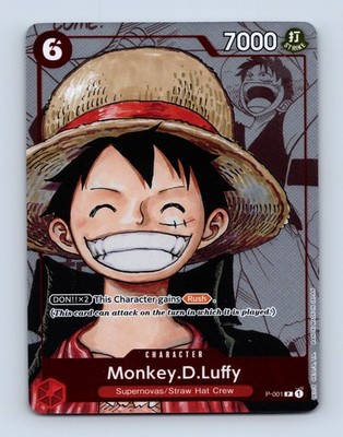ワンピース カードゲーム 2025 ONE PIECE MANGA ALTERNATE ART #001 Monkey D Luffy Manga Promo P Alternate Art P-001 One Piece Card