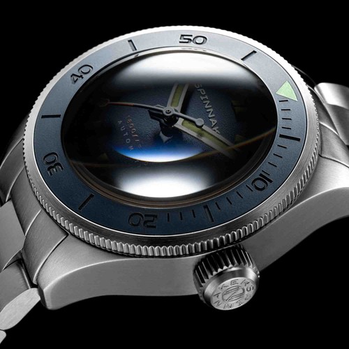 Spinnaker Piccard Automatic 550 Meters Dark Cerulean Watch - Brand New - 第 5/6 張圖片