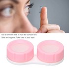 Contact Lens Case Cosmetic Simple Cute Portable Contact Lenses Box Holder