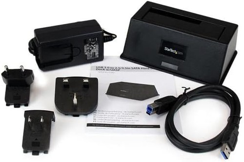 StarTech.com StarTech.com USB 3.0 UASP Stacja dokująca do podłączenia dysku twardego SSD - Zdjęcie 2 z 9