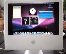 Apple iMac G5 17" PowerMac 8,2 DDR SDRAM 1GB Macintosh HD 148.93GB 