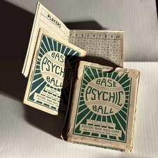 1926-35 Psychic Base Ball Corp Baseball Game Set-Break Parker Brothers SINGLES