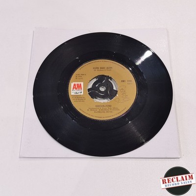 hudson-ford - burn baby burn 7'' vinyl record VG