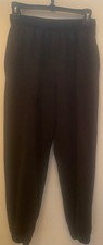 Wild Fable Women  s High Rise Fleece Sweatpants Size Small Black