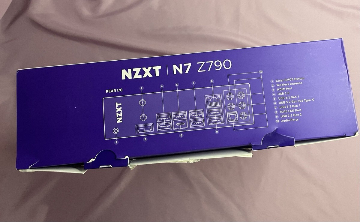NZXT N7 Z790 - Motherboard - ATX (N7-Z79XT-B1) New Read
