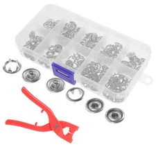  1 Set Snap Buttons Assortment - Sewing Snap Buttons Fastener Kit For Crafts Diy