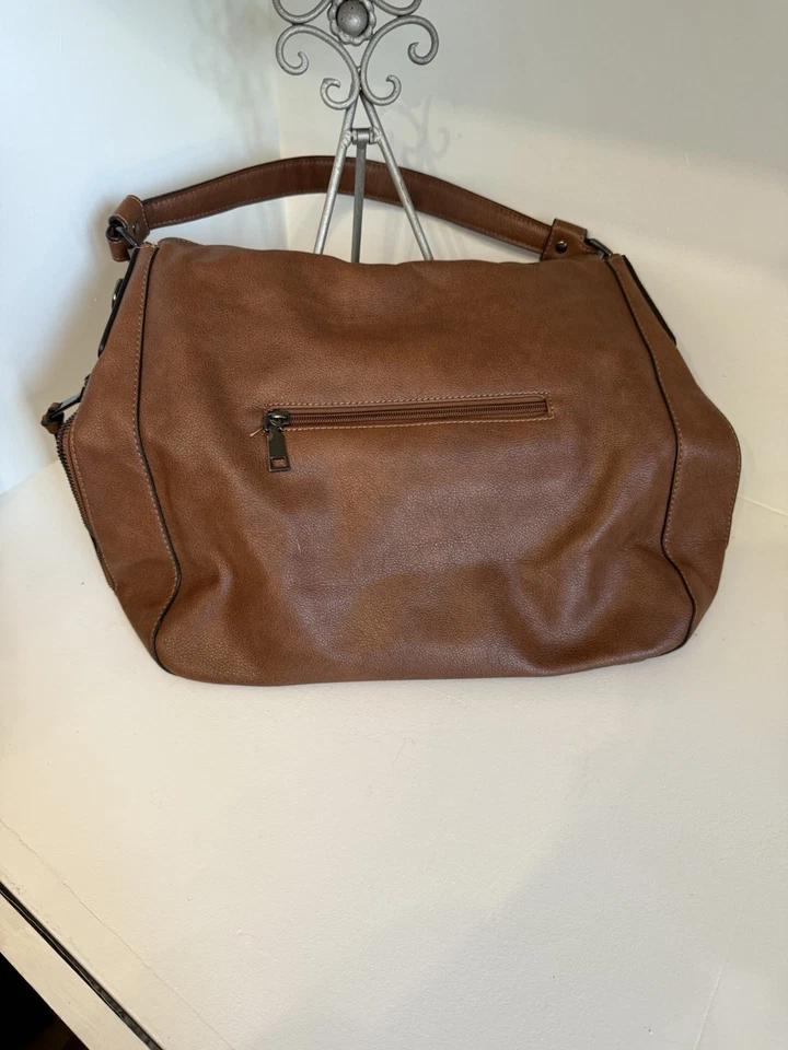 Realer искусственной кожи плеча/сумка через плечо, коричневый, большая емкость - Изображение 2 из 4