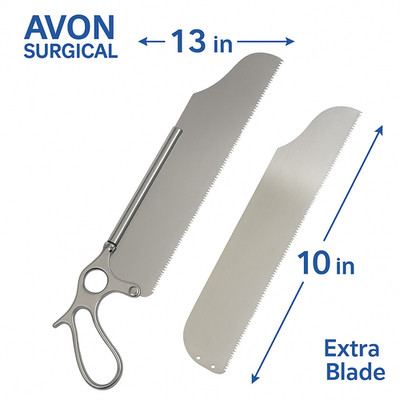 1 Premium Satterlee Bone Saw 13'' Orthopedic Veterinary Instruments W/Exra Blade
