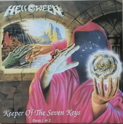 2xCD Helloween Keeper Of The Seven Keys Parts 1 & 2 Noise International