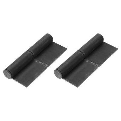 Schweißbare Flaggscharniere, 2er Pack 6'' x 2-2/3'' Kohlenstoffstahl-Scharniere