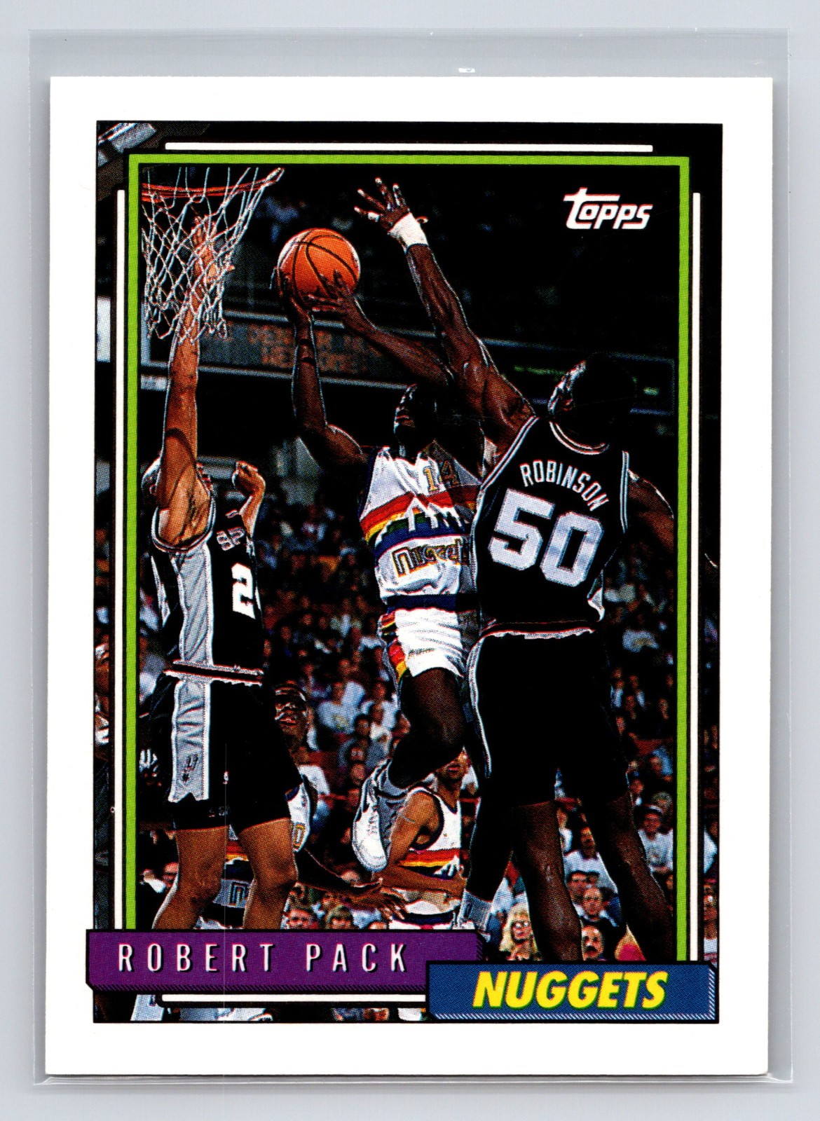 1992-93 Topps - Robert Pack #366