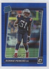 2021 Panini Donruss Optic Rated Rookie Blue Hyper Prizm Ronnie Perkins #283 10uo