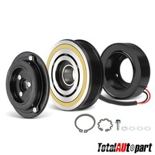 AC Compressor Clutch Kit with 6-Groove for Ford F-150 2007 2008 2009 2010 4.2L