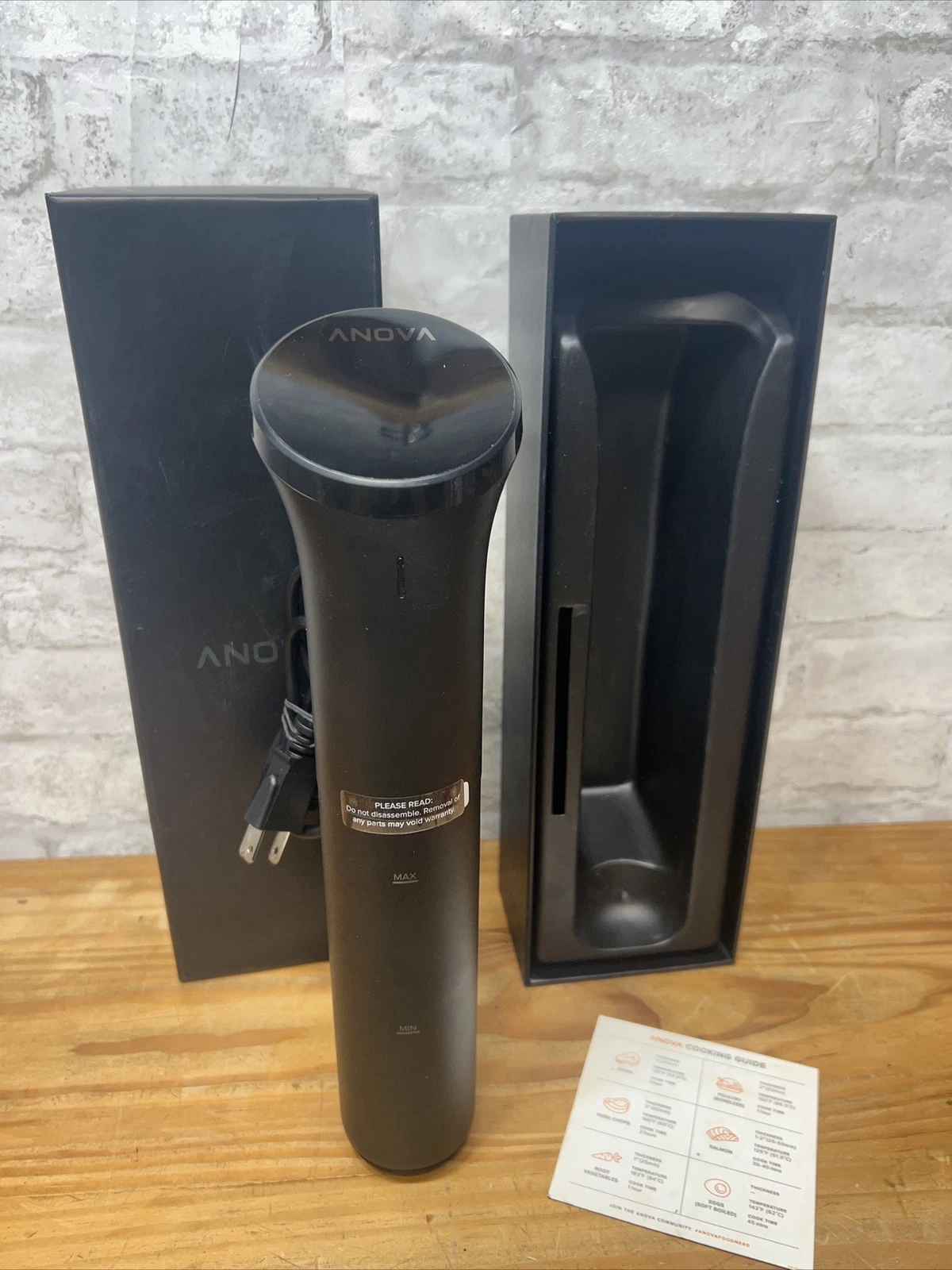 Anova Nano AN400-10 Sous Vide Precision Cooker Bluetooth 750W - Kitchen EUC