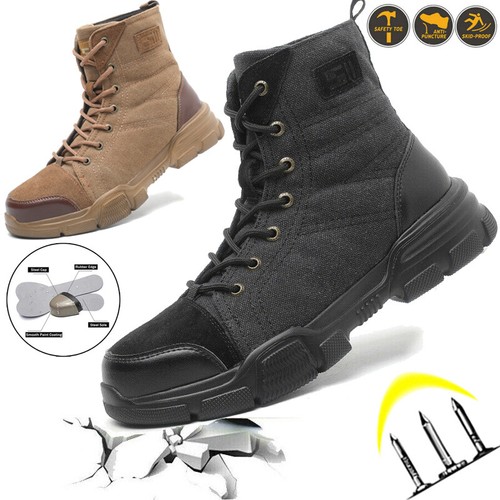 Womens Safety Shoes High-Top Work 