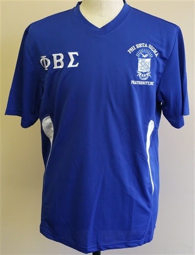 PHI BETA SIGMA Fraternity Short Sleeve Dri -fit Shirt Blue 1914 GOMAB Shirt - Picture 1 of 1