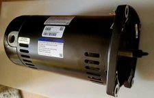 48Y Square Flange 1/2 HP Full Rated Pool Filter Motor, 13.4/6.7A 115/230V