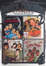 Cuatro Peliculas de Alfonso Zayas, DVD, Spanish Language Only, No Subtitles, New