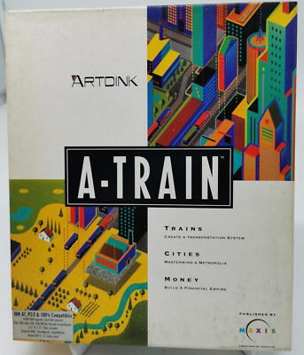 A-Train PC 3,5 und 5,25 Zoll Disketten PC Big Box