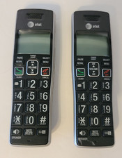  2 AT T CL83213 Dect 6.0 Cordless HandsetsCL82463 CL82513 NEEDS BATTERIES 