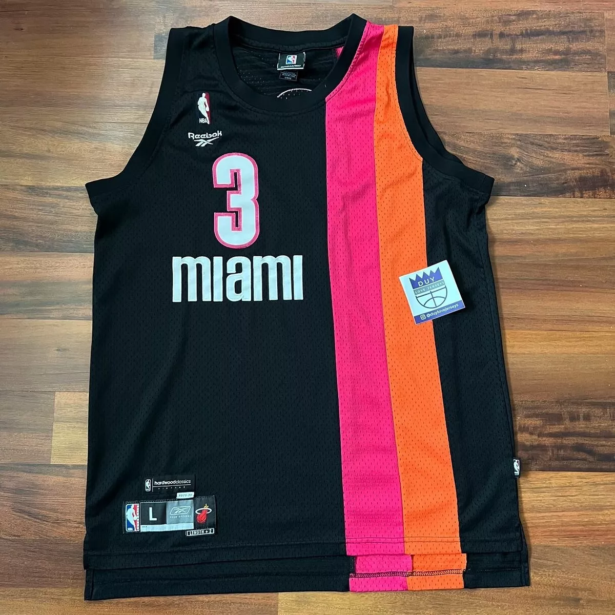 Dwyane wade retro heat jersey top