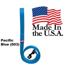 Dog Leash Lead Long Obedience Recall Training Tracker PACIFIC BLUE USA MADE