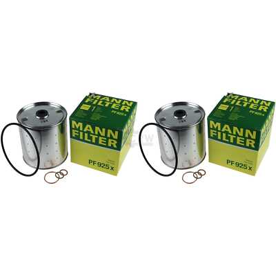 2x Original MANN-FILTER Ölfilter Oelfilter PF 925 x Oil Filter