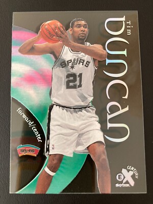 1998-99 Skybox E-X Century 7 Tim Duncan