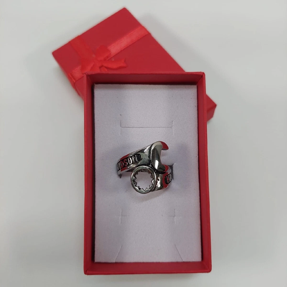 Harley Davidson ring size 10 gift present anniversary mechanic
