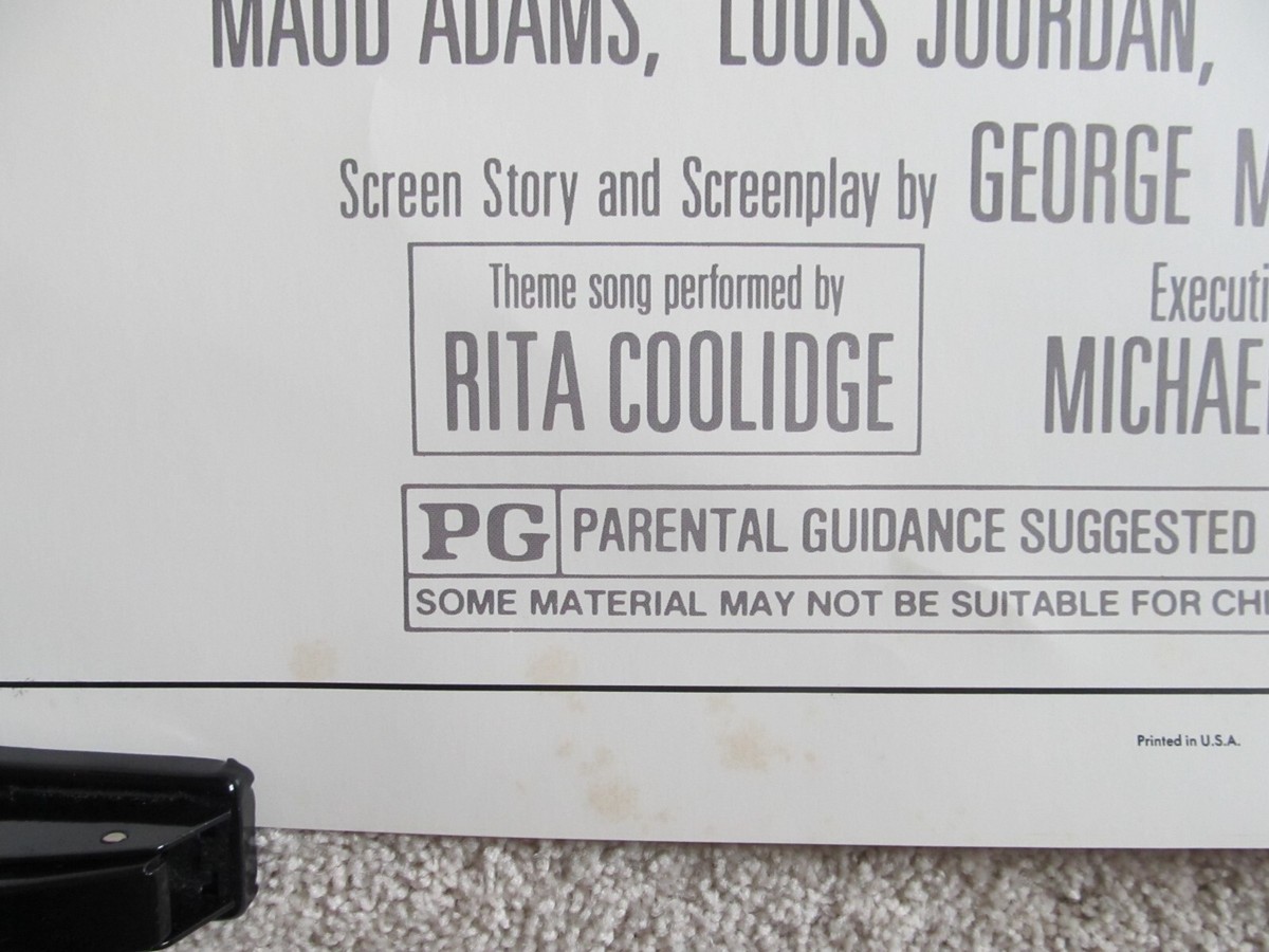 OCTOPUSSY ORIGINAL ROLLED 40 X 60 POSTER 1983 JAMES BOND 40x60 007