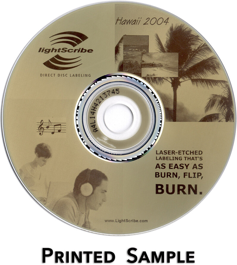 Memorex LightScribe CD-R Blank Media 100 pk - Laser Etch Prints Direct ...