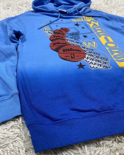 Golden State Warriors Hoodie Men’s Small Blue NBA Basketball NWT - Picture 4 of 9